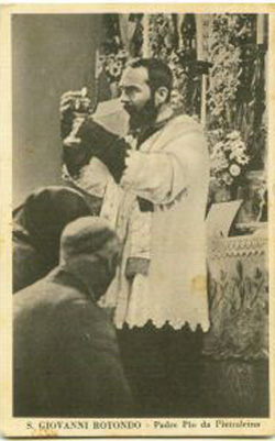 1928 Padre Pio courtesy of Archivio Alberindo Grimani