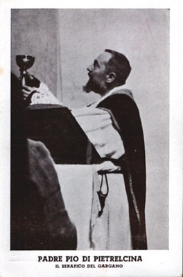 1932 Padre Pio courtesy of Archivio Alberindo Grimani